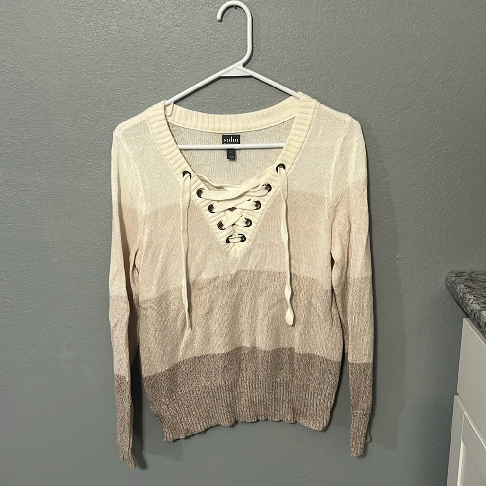 Multi color sweater